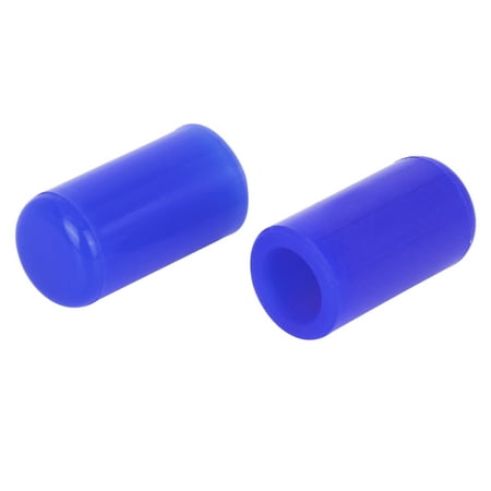 uxcell 16mm 0.6 Silicone Blanking Cap Intake Vacuum Hose End Bung Caps Blue 